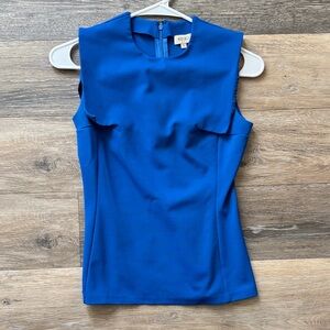Kenzo Royal Blue Sleeveless Blouse